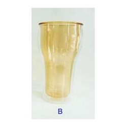 620ml - 20.9 oz polycarbonate double wall tumblers