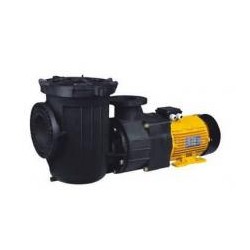 Pool pump recycling filtering of large pools