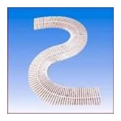 Swimming pool overflow grating tile